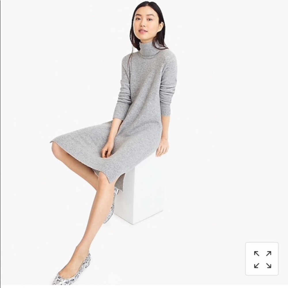 JCrew Turtleneck Dress in Supersoft Yarn - Size XS